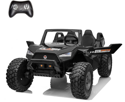 High Speed Up To 15 km/h Dune Buggy 2 Seater 24V Off-Road UTV with Remote Control and EVA Tires