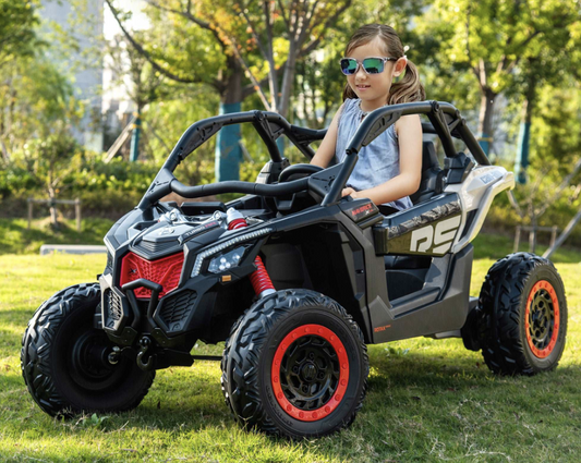 CAN-AM Buggy 2 Seater 24V 4WD Electric UTV Kids' Ride-On Car with Remote Control, Licensed