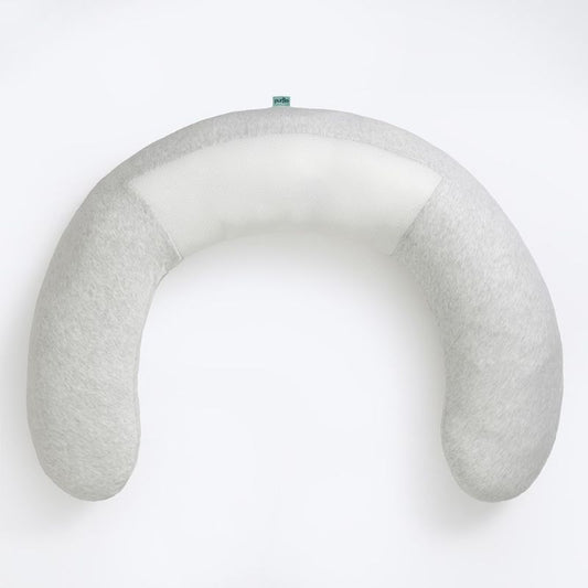 Full-body pregnancy pillow for comfortable sleep Minimal Grey