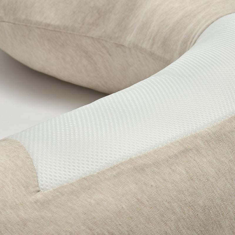 Full-body pregnancy pillow for comfortable sleep Hazel